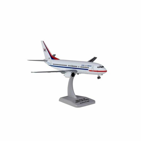 YENDO 1-200 Scale Korean Air Force 737-300 W-Gear 85101 Model Airplane YE3483567